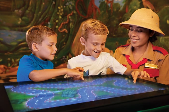 Let your kids' imagination soar at the Explorer's Club at Dreams Resorts & Spas.