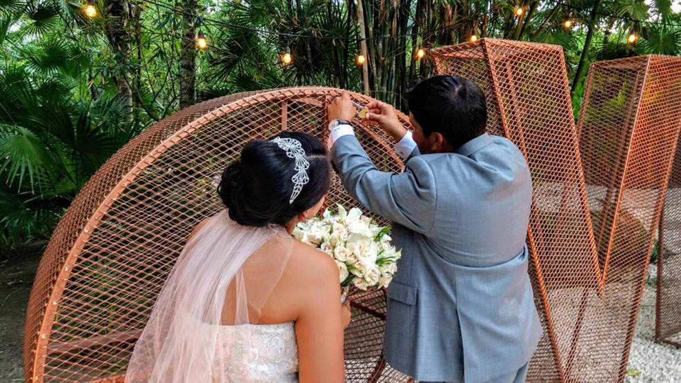 We can’t wait to watch our LOVE sign fill with locks at Dreams Riviera Cancun Resort & Spa!