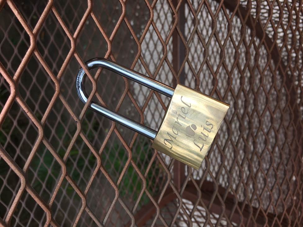 Locked in love at Dreams Riviera Cancun Resort & Spa!
